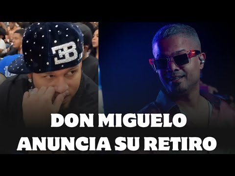 ASÍ COMO EL ALFA EL URBANO DON MIGUELO ANUNCIA SU RETIRO PARA EL 2025