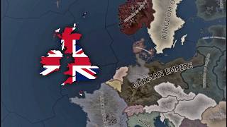 La unión que dominó el mundo HOI4 AOI Reino Unido