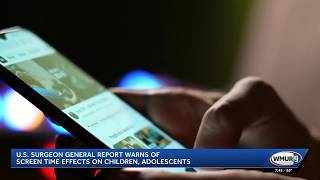 YouTube video thumbnail: Experts, Parents Worry About Harmful Effects of Screen Time on Children