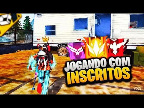 👑PRIMEIRA VEZ NO EMULADOR🔥FREEFIRE🔥JOGANDO COM INSCRITOS👑#freefire #190k