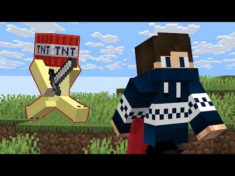 Minecraft Oynuyoruz ama TNT'den Kaçıyoruz!