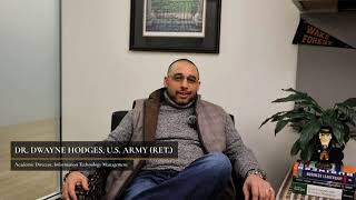 Meet Dr. Dwayne Hodges, Academic Director of IT Management