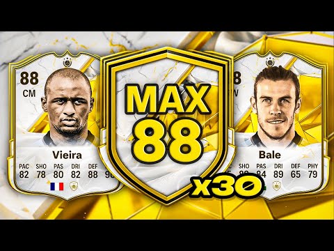 30x MAX 88 ICON PACKS! 🚨 FC 25 Ultimate Team