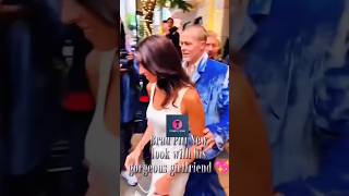 Brad Pitt New Look With His Gorgeous  Girlfriend 💞🔥💖 #antesedepois #hollywood #shorts #subscribe