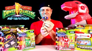 EPIC Power Rangers Re-Ignition Review - Zords, Figures, Power Morpher, Blade Blaster!