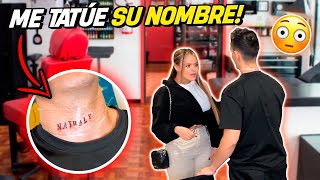 ME TATUE EL NOMBRE DE MI NOVIA!