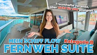 Fernweh Suite 14189 auf Mein Schiff Flow: Traumblick mit Haken