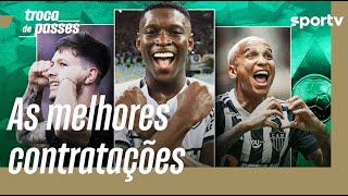 AS MELHORES CONTRATAÇÕES DA SÉRIE A DE 2024 | TROCA DE PASSES | sportv