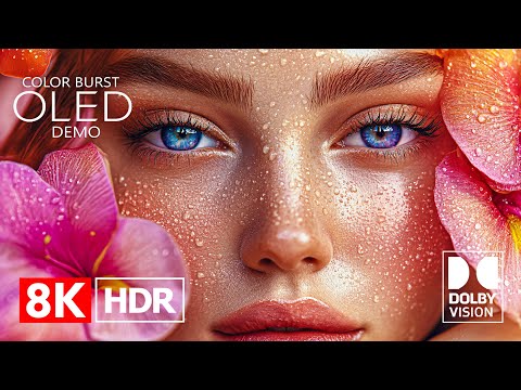 BEST of Color Burst Dolby Vision HDR 8K 60fps (8K Video ULTRA HD)