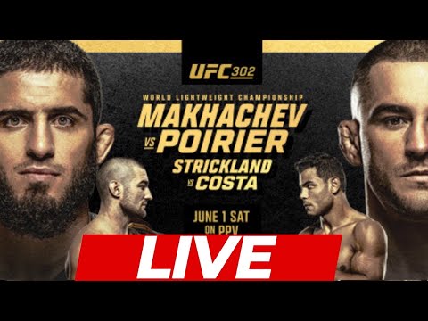 UFC 302: Makhachev vs. Poirier  | LIVE STREAM