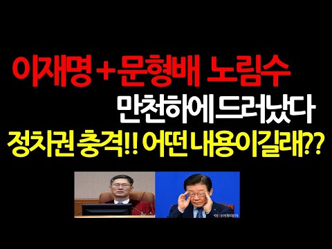 조기대선 노린 불법 결탁 공작 철저하게 박살낸다 2025.2.11 오후4시