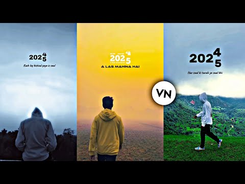 Happy New Year 2025 Video Editing | har saal ki tarah ye saal bhi instagram reels trending editing