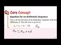 Understanding Arithmetic Sequences Concepts