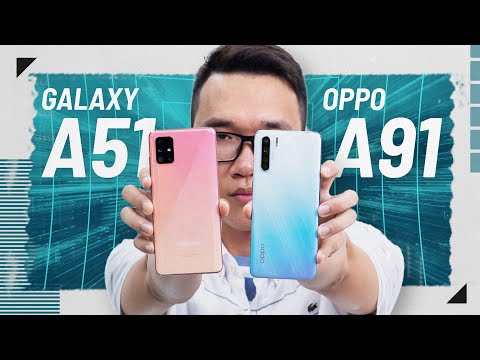(VIETNAMESE) So sánh OPPO A91 và Samsung Galaxy A51: nên mua máy nào?