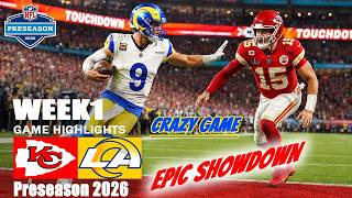 Rams Vs Chiefs 2nd-QTR Week 1 | Game Highlights | NFL Preseason 2026
