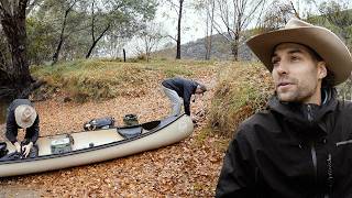 I ALMOST DROWNED. Multi day canoe camping trip goes bad. We sunk the $1 canoe and lost all our gear