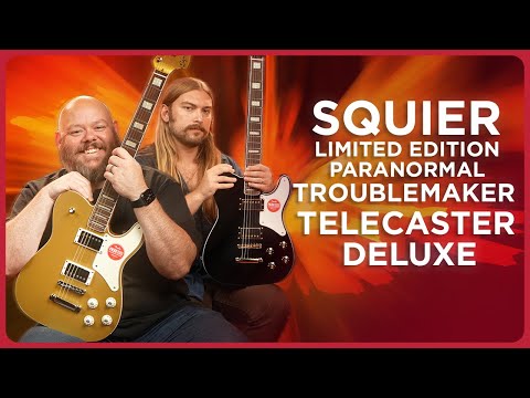 Squier Goes After the Les Paul with the Paranormal Troublemaker Telecaster Deluxe