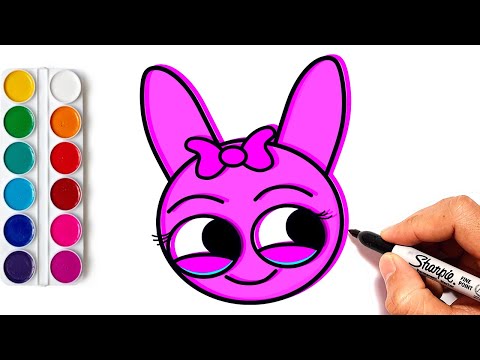 HOW TO DRAW PINKI SPRUNKI - INCREDIBOX SPRUNKI PHASE 3 STEP BY STEP