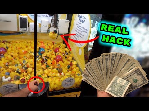 This Claw Machine HACK ACTUALLY WORKS!!