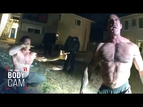 Bodycam Shows Tough Guy Trying to Fight 5 Police Officers: ‘Roided Out’