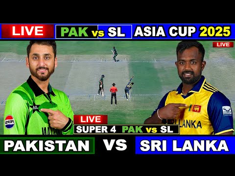 🔴Live: Pakistan vs Sri Lanka, Asia Cup 2025 | Live Scores & Update | PAK vs SL | 2nd Innings