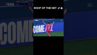 ROOF OF THE NET 🚀⚽ #fyp #shorts #fc26 #football