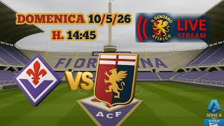 FIORENTINA - GENOA | LIVE REACTION SERIE A 25/26 📱