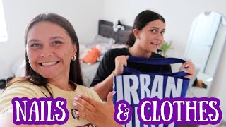 Shopping For Our New York Trip! Nails Done and Haul!