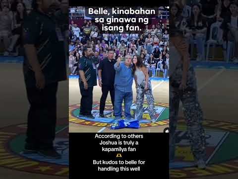 Belle Mariano ackward moment with a fan in davao goes viral #bellemariano #donbelle