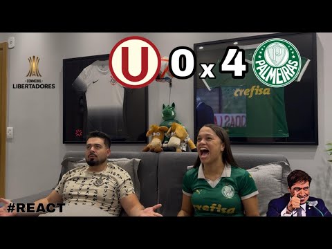 REACT REAÇÕES UNIVERSITARIO x PALMEIRAS | Casal Rivalidade