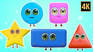 Learning Shapes for Kids with Vehicles | Fun Car Rhymes & Educational Songs