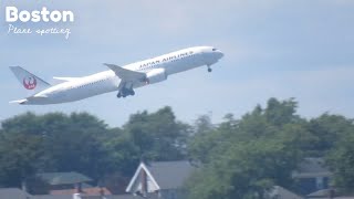 BOSTON | Plane spotting | 40 Minutes | AirBase