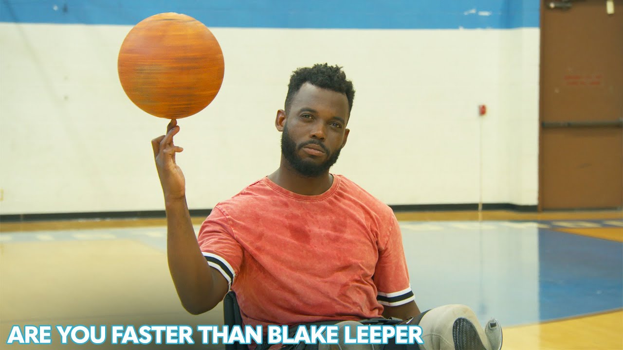 Wheelchair Basketball w/ 2x Gold Medalist Matt Scott | Are You Faster Than Blake Leeper