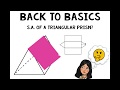 Surface Area of Triangular Prisms