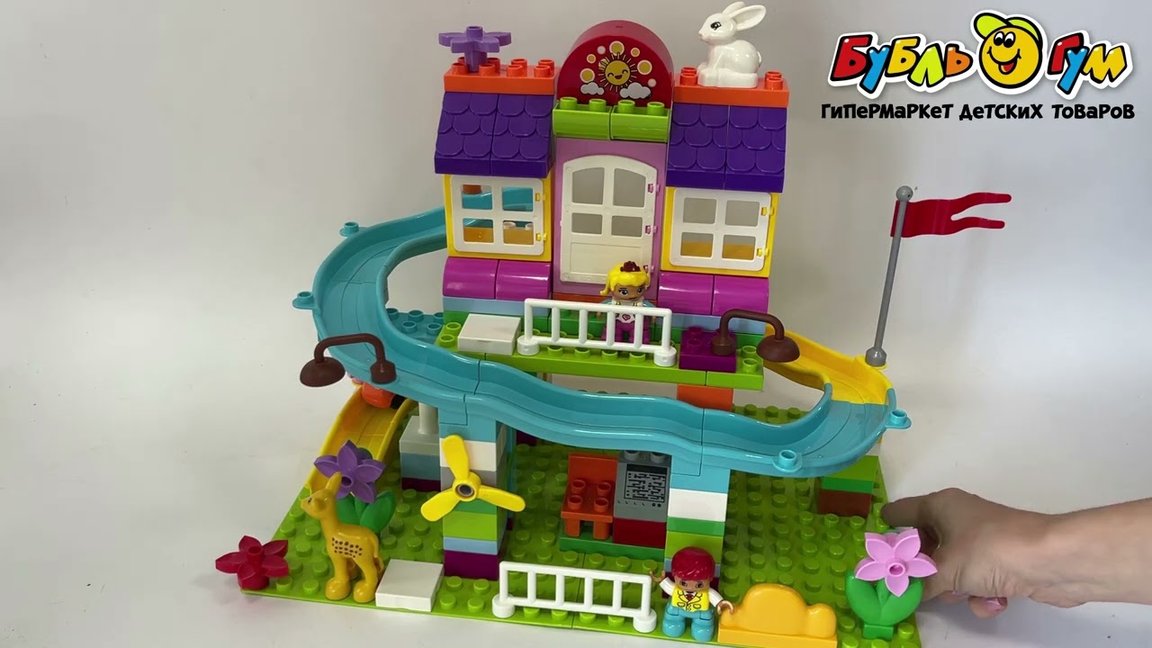 Конструктор Lanson Toys Детский сад 126дет  - видео Конструктор Lanson Toys Детский сад 126дет  - видео