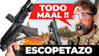 ☠️ SE ESCONDEN PERO NADIE SE SALVA 💥​ ESCOPETAZOS en FULL AUTO 🤯 SAIGA 12K SBS AIRSOFT
