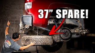 Why I AVOID Swing Out Carriers | 37" Spare Under My Tundra RCSB