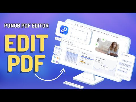 Best AI PDF Editor of 2025 - How to Convert PDF in Excel, Word, PPT, Image for Free | PDNob