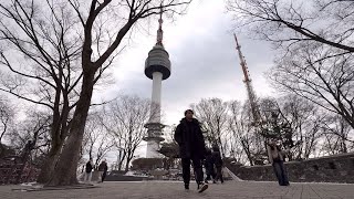 NAMSAN SEOUL TOWER | Cable Car 🇰🇷 VLOG eps.12