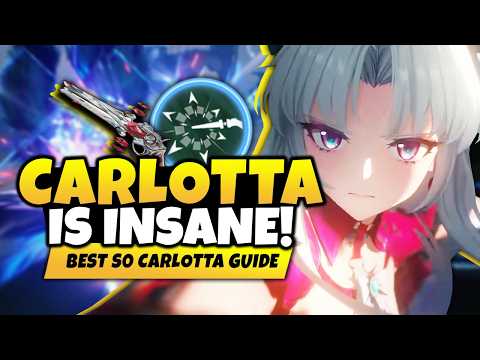 NEW BEST DPS! Full S0 Carlotta Guide & Build [Best Echoes, Weapons & Teams] - Wuthering Waves