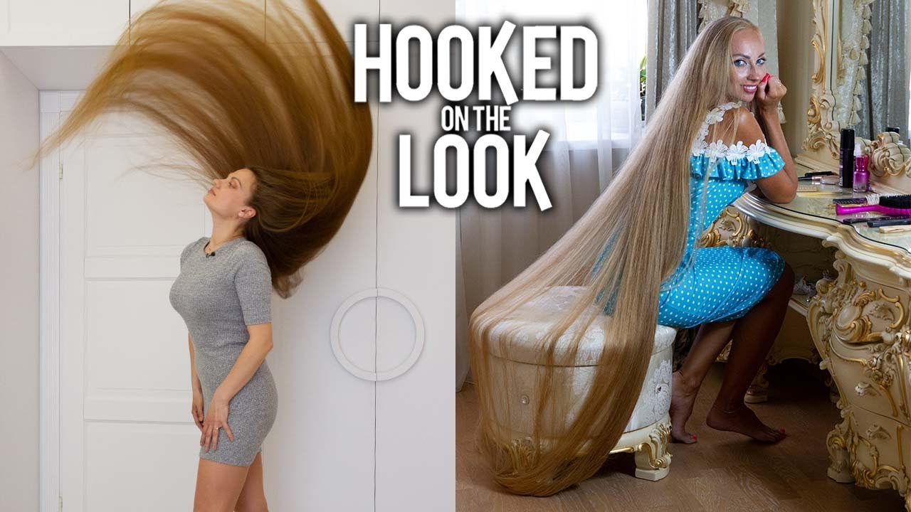 'real life rapunzels' will never cut their hair - hooked on the look
