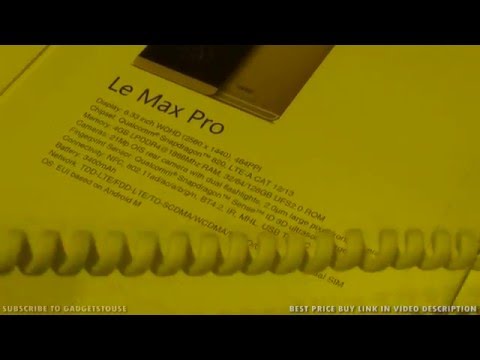 (ENGLISH) CES2016: LeTV Le Max Pro Hands on Review, Camera and Features