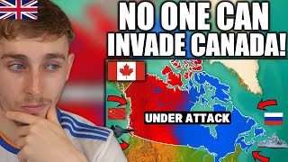 Brit Reacts to Why Canada Is IMPOSSIBLE To Invade