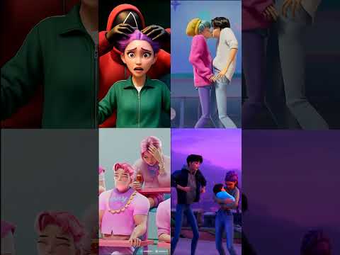 Rumi in SQUID GAME?!😳 - Kpop Demon Hunters 😳 #sodapop #demonhunters #kpopdemonhunters