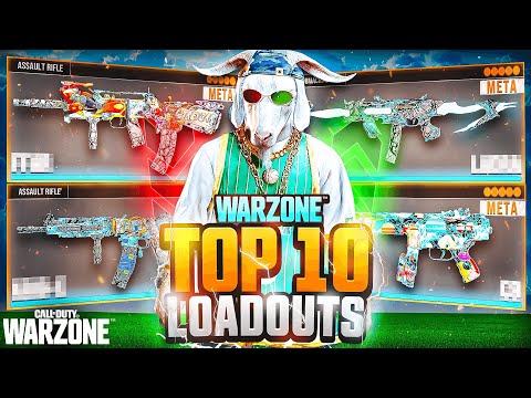 TOP 10 *BROKEN* META Loadouts in Warzone