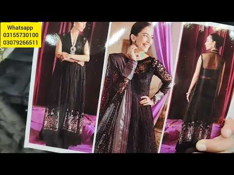 Nureh / Afrozeh Wedding collection Sale Discount offer / Stitching service
