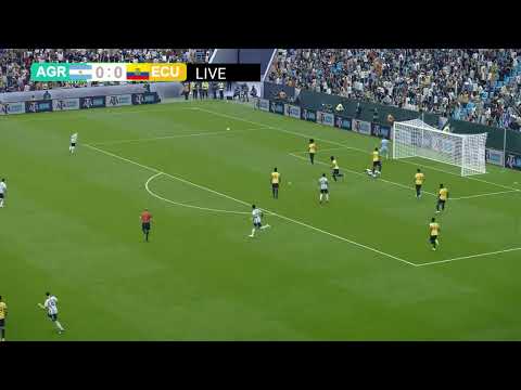 ?[LIVE] Argentina vs Ecuador | Copa América 2024 | PES 21 Video Simulation Gameplay