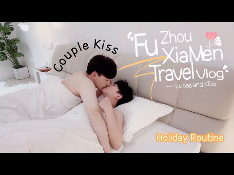 He Tongued Kissed And Pushed Me Down!💔Sweet Holiday Routine🍹🏖️Sept 2024[Gay Couple Lucas&Kibo BL]