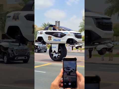 Dubai Police Futuristic Car Mobile UNREALISTIC AI Generated | Entertainment Only | Not Real Footage