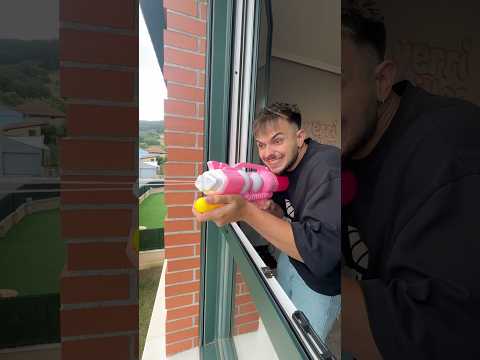 Me disparó agua y pasó esto…💦 #humor